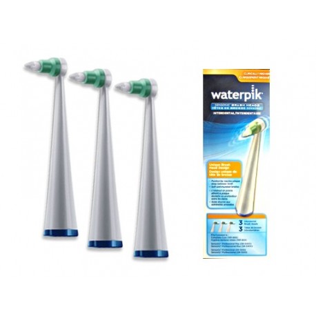 WATERPIK końcówki międzyzębowe INTERDENTAL do szczoteczki sonicznej SR-1000, 3000, WP-900 (3 szt.)